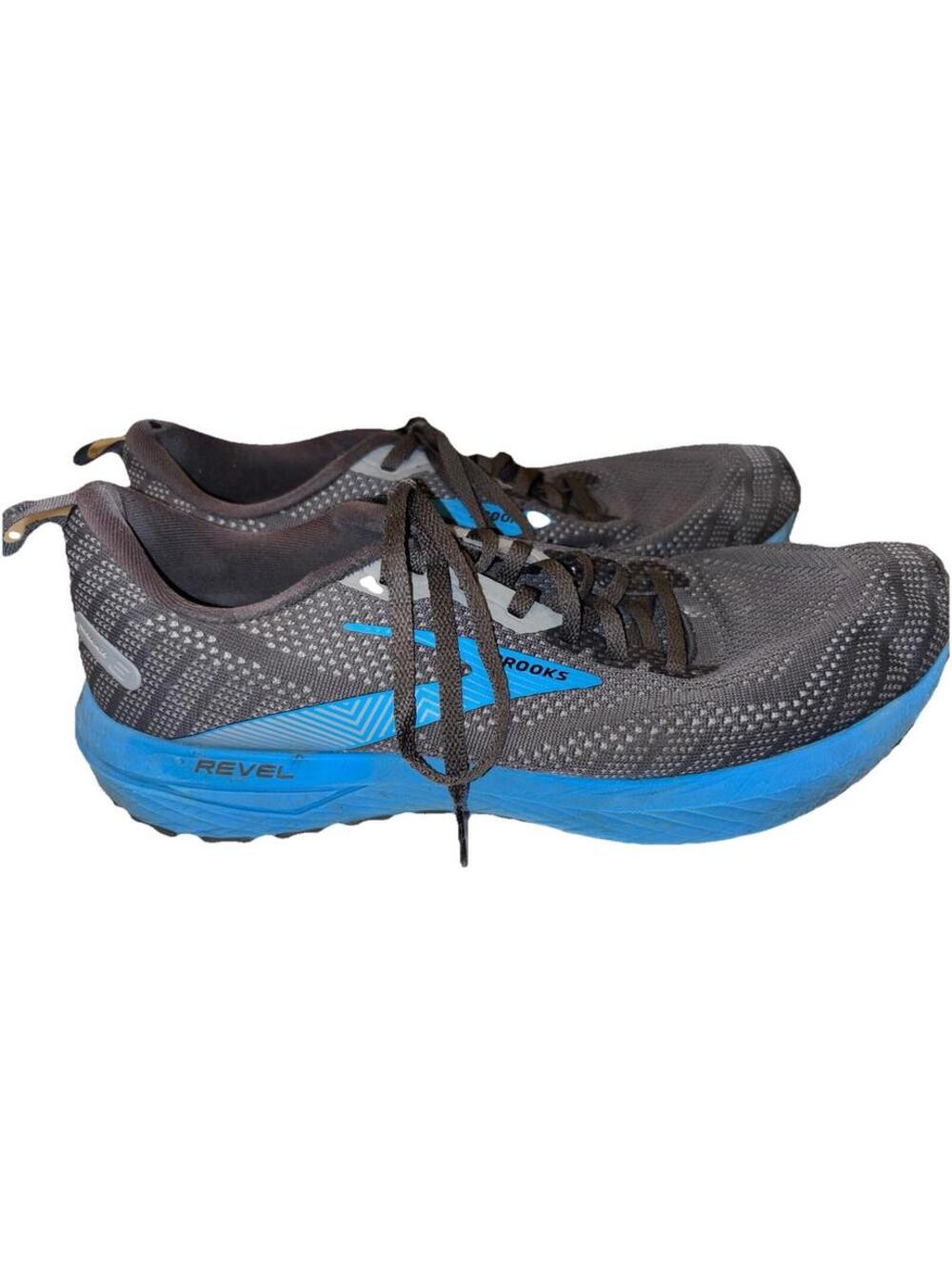 Brooks Revel Men's Road Running Athleiic Shoes Size 11 M Grey/Blue